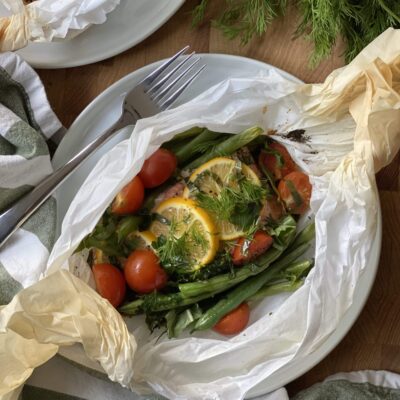 Fish en Papillote