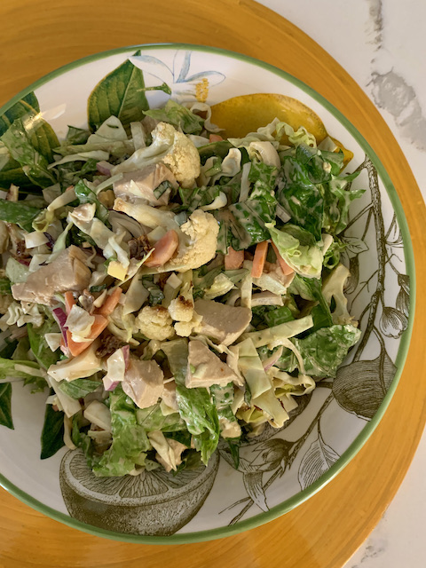 Creamy Crunchy Chicken Salad (paleo) by Aloha Healthy Eats - FoodSocial