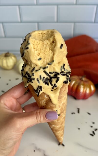 Pumpkin Ice Cream! (Dairy free)