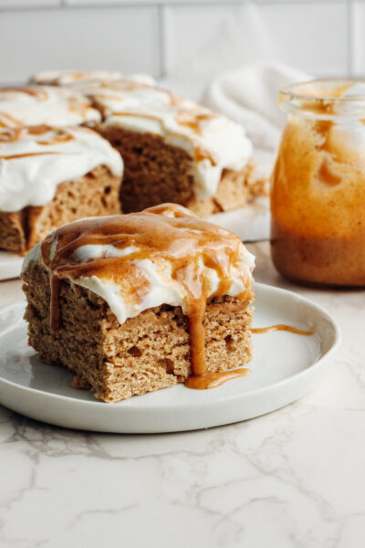 Caramel Snack Cake