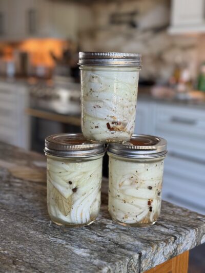 Lacto-Fermented Yellow Onion