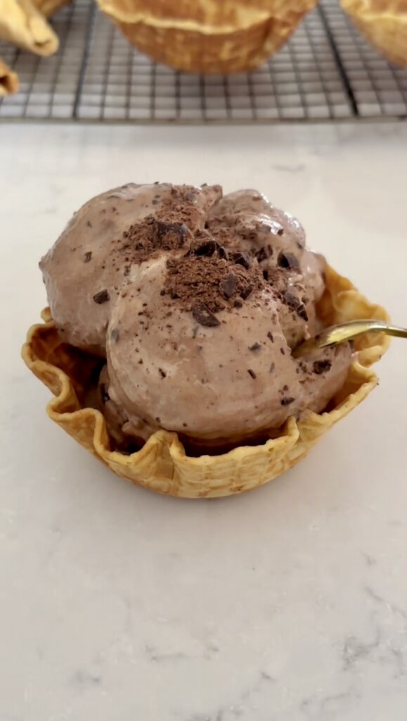 Coffee Chip Protein Ice-Cream by Simplyhealthymama - FoodSocial