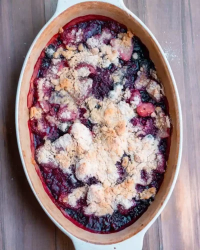 Mixed Berry Crumble