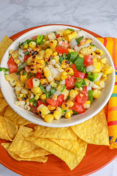 Roasted Corn Pico de Gallo