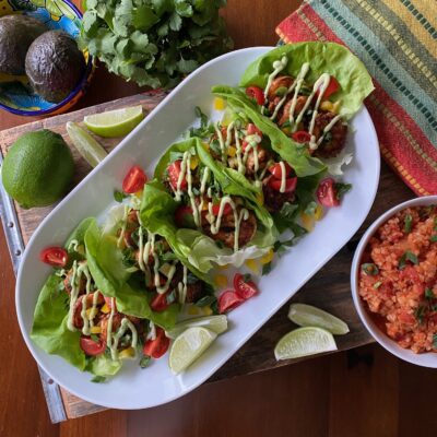 Shrimp Fajita Tacos