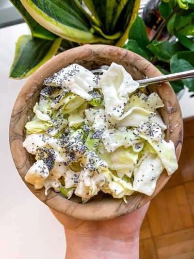 Lemony Cabbage Salad