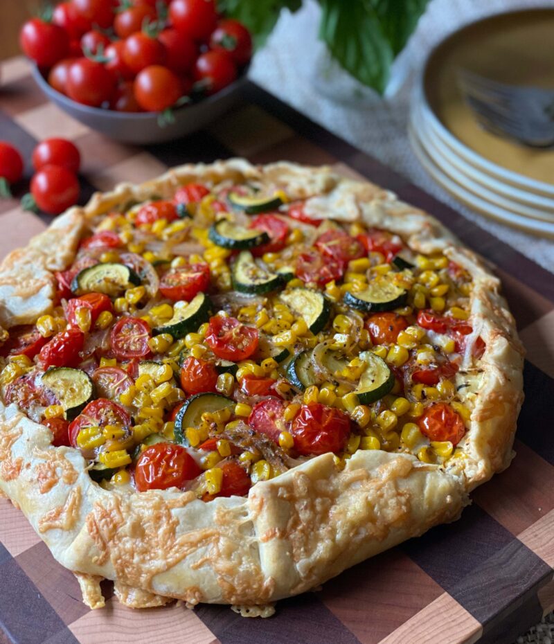 Savory Summer Galette by Reed Dunn - FoodSocial