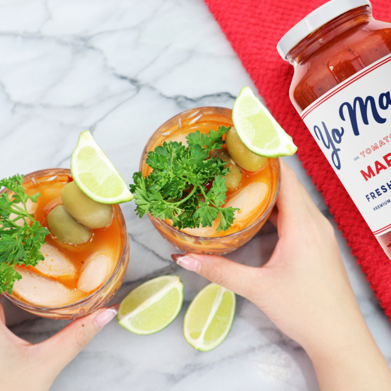 Caesar Cocktails by Yo Mama's Foods - FoodSocial