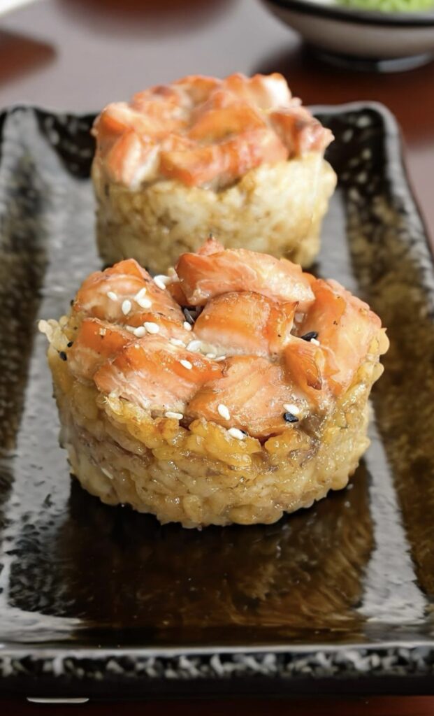 Teriyaki Salmon Cups by LivLaughCook - FoodSocial