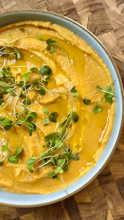 Garlic Brown Butter Sweet Potato Mash