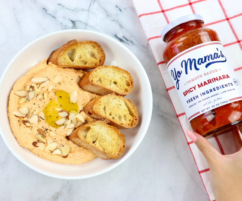 Spicy Marinara Whipped Feta by Yo Mama's Foods - FoodSocial