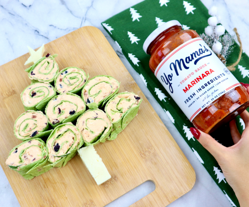Marinara Christmas Pinwheels by Yo Mama's Foods - FoodSocial