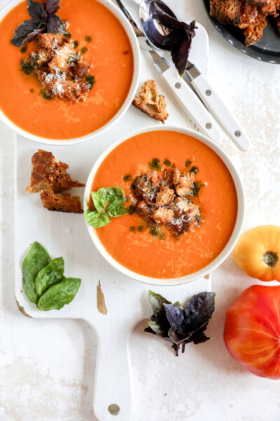 Fresh Tomato Basil Soup