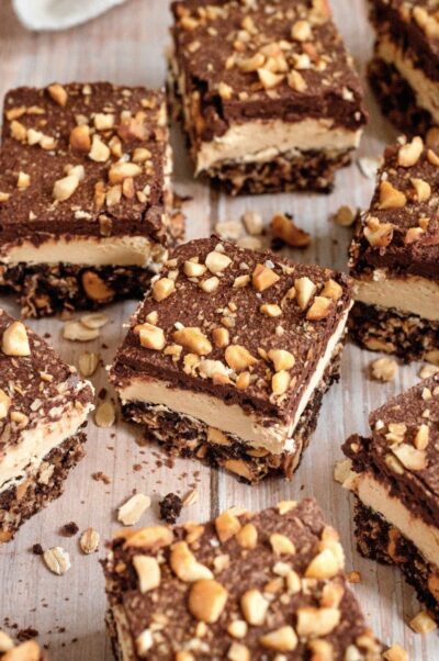 Gluten-Free Peanut Butter Bars (Vegan)