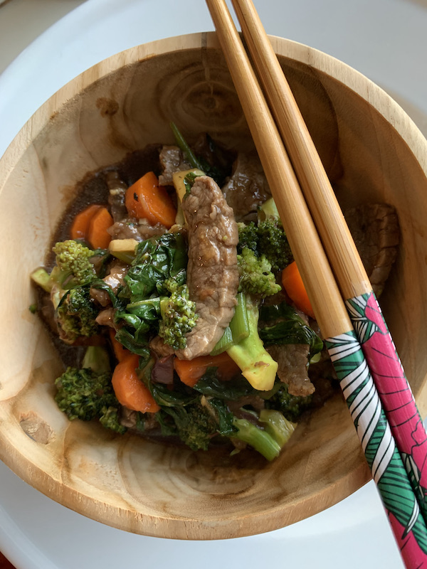 Mongolian Beef Stir-Fry (paleo) by Aloha Healthy Eats - FoodSocial