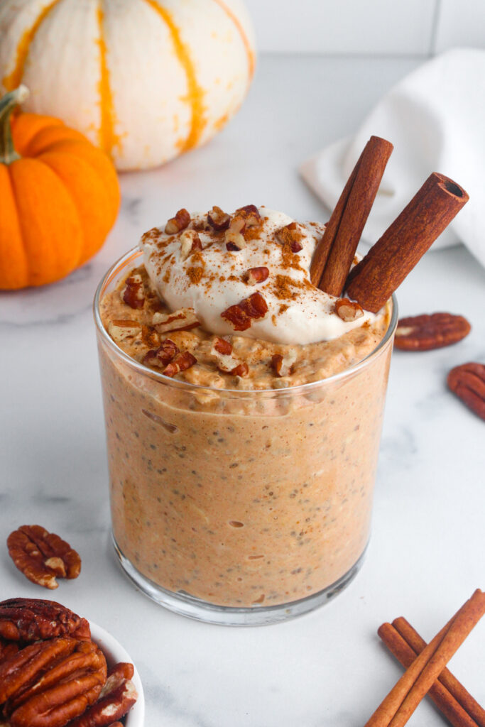 Pumpkin Pie Overnight Oats by Chloe's Creative Kitchen - FoodSocial