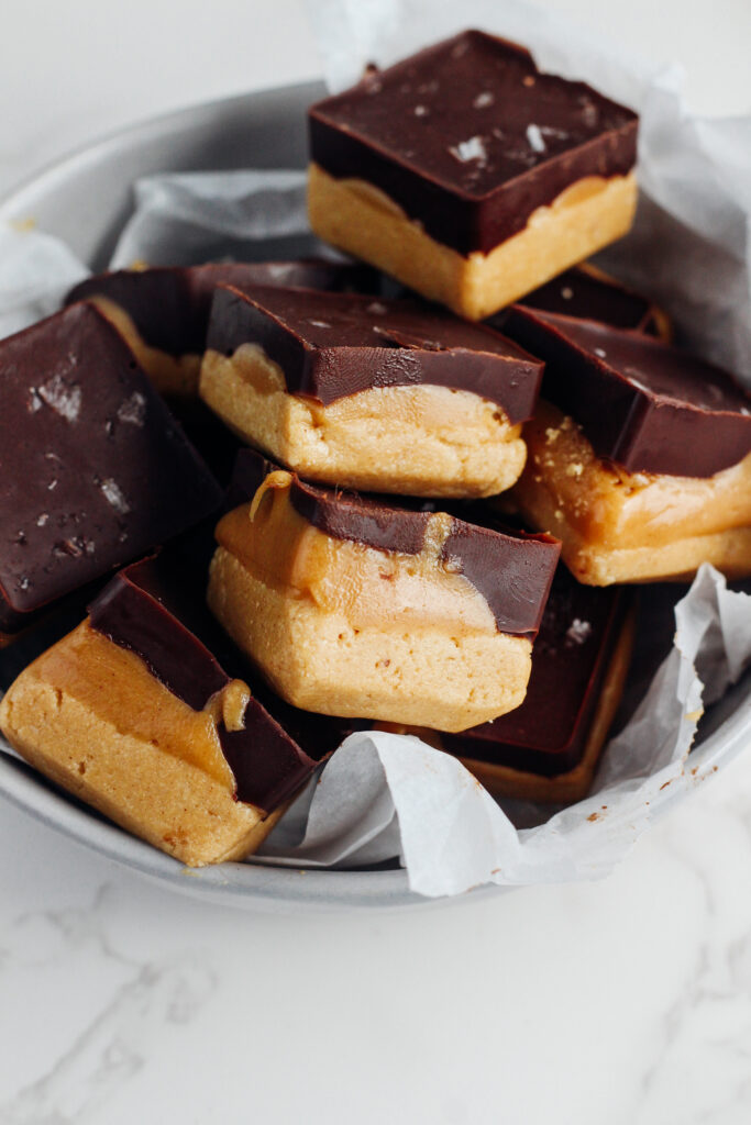 Twix Protein Fudge by Kat Condon - FoodSocial