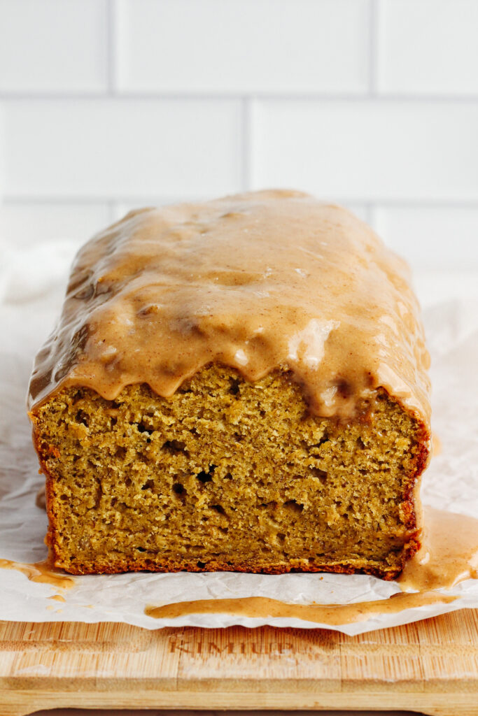 Caramel Pumpkin Bread (gluten-freee/vegan) by Kat Condon - FoodSocial