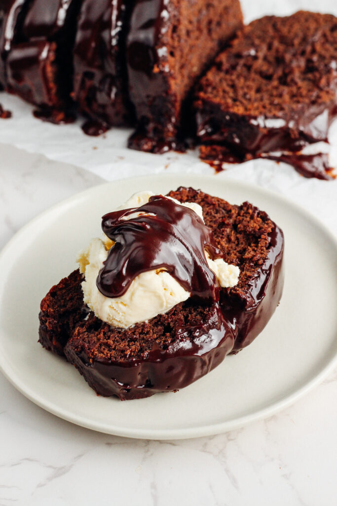 Fudge Brownie Loaf by Kat Condon - FoodSocial