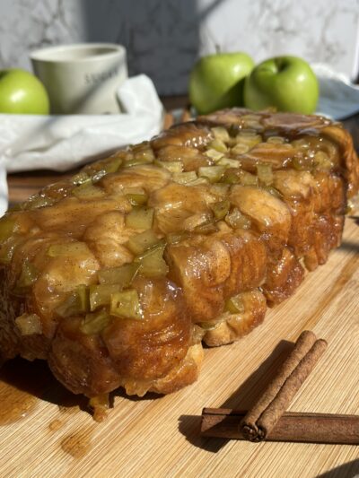 Caramel Apple Monkey Bread (Dairy-Free)