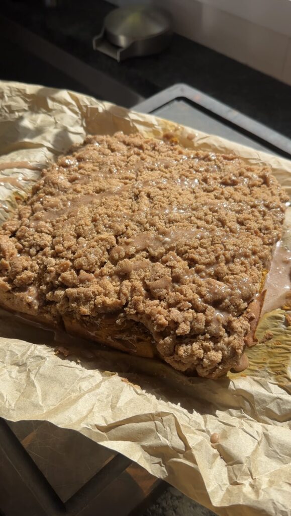 Pumpkin Coffee Cake by The Hangry Latina - FoodSocial
