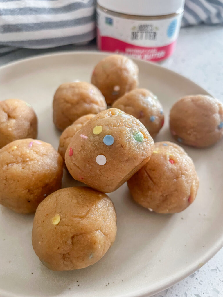 Birthday Cake Protein Cookie Dough by Marissaswholelife - FoodSocial