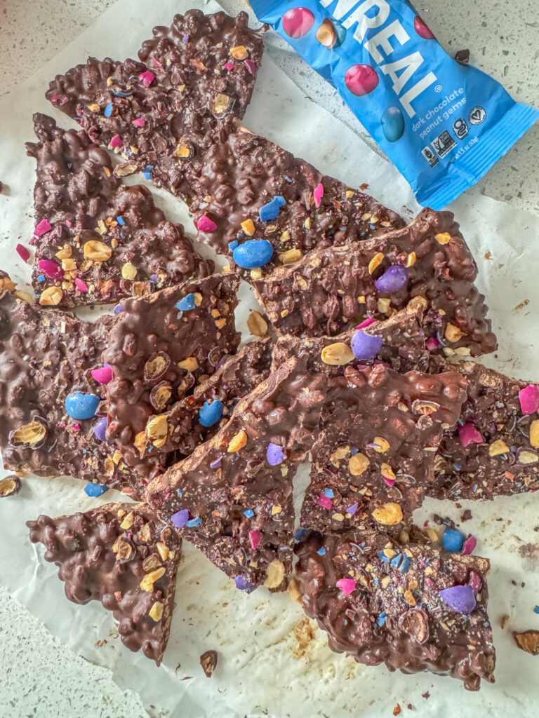 Peanut Butter Crunch Bark by Marissaswholelife - FoodSocial