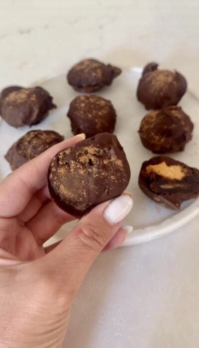 Pumpkin Pie Stuffed Dates