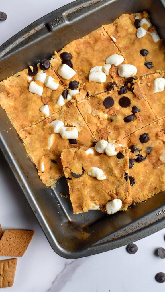 No Bake Peanut Butter S’mores Bars by joyfuleatsnbeats - FoodSocial