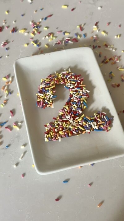 Number Cake Topper