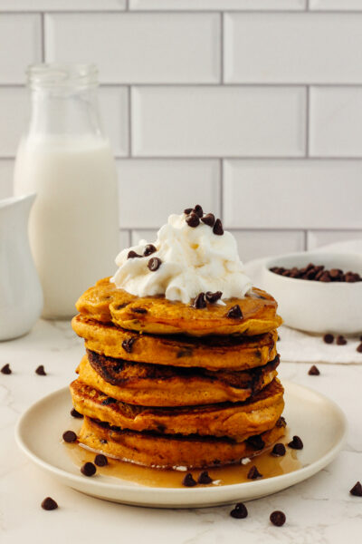 Pumpkin Protein Pancakes