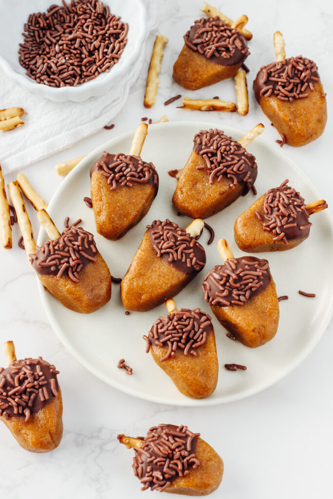 Acorn Pumpkin Truffles (gluten-free/vegan) by Kat Condon - FoodSocial