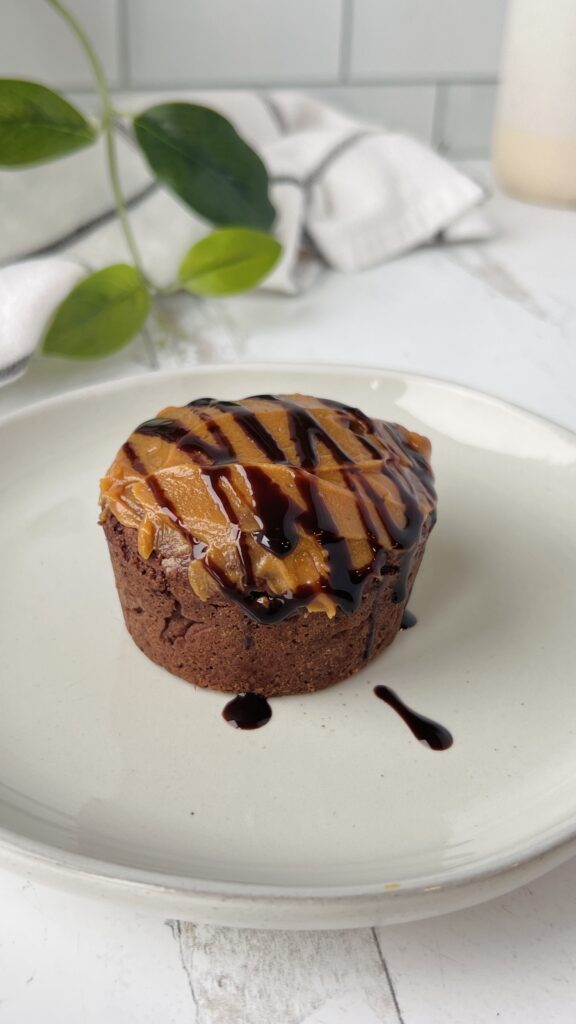 Salted Caramel Brownie Muffins- Gluten Free, Dairy Free by hollysbestlife - FoodSocial