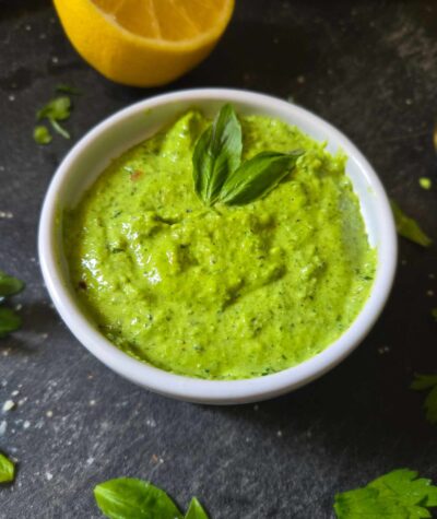 Macadamia Nut Pesto