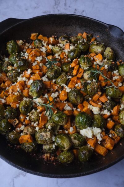 Roasted Maple Balsamic Veggies