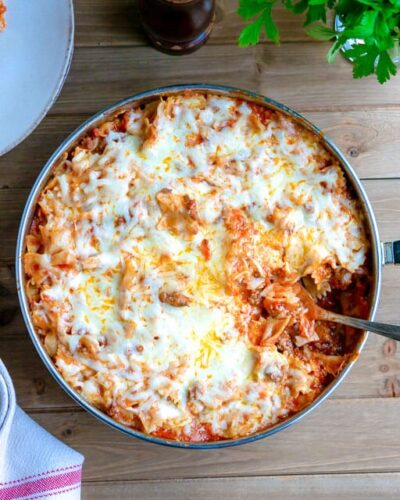 Skillet Baked Pasta