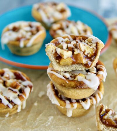 Caramel Apple Pecan Tarts (Paleo/gluten free)