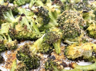 Crispy “Cheesy” Broccoli