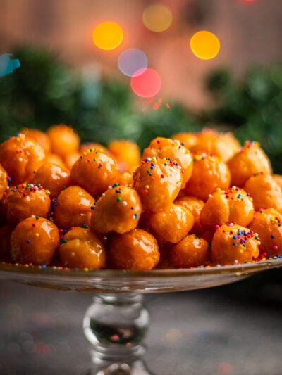 Italian Struffoli (Honey Balls)