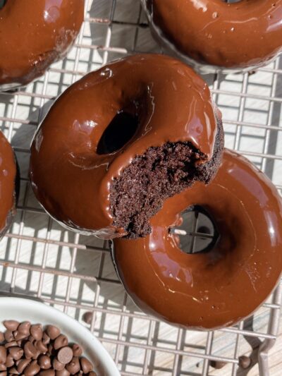 Chocolate Protein Donuts