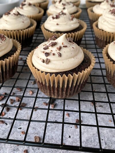 Almond Flour Chocolate Cupcakes