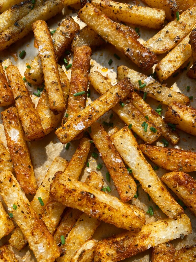 Jicama Fries by bakeitpaleo - FoodSocial