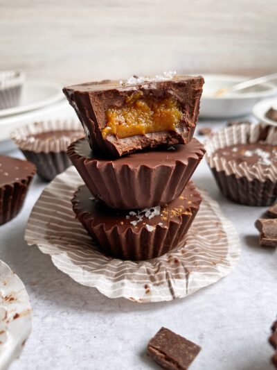 Healthy Pumpkin Peanut Butter Cups