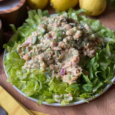 Smashed Chickpea Salad