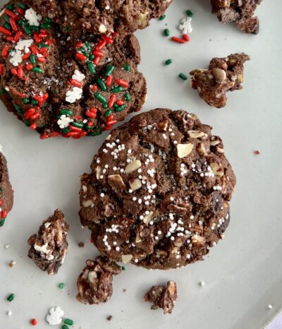 “Chocolate Cheer” Granola Cookies (Paleo/gluten free)