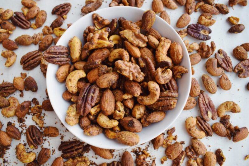 Turmeric Spiced Nuts by Goodness With G - FoodSocial