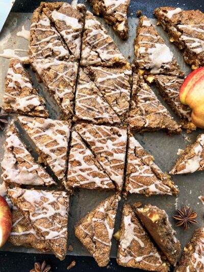 Apple Chai Cookie Bars