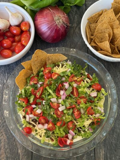 Barbacoa Mexican Layer Dip