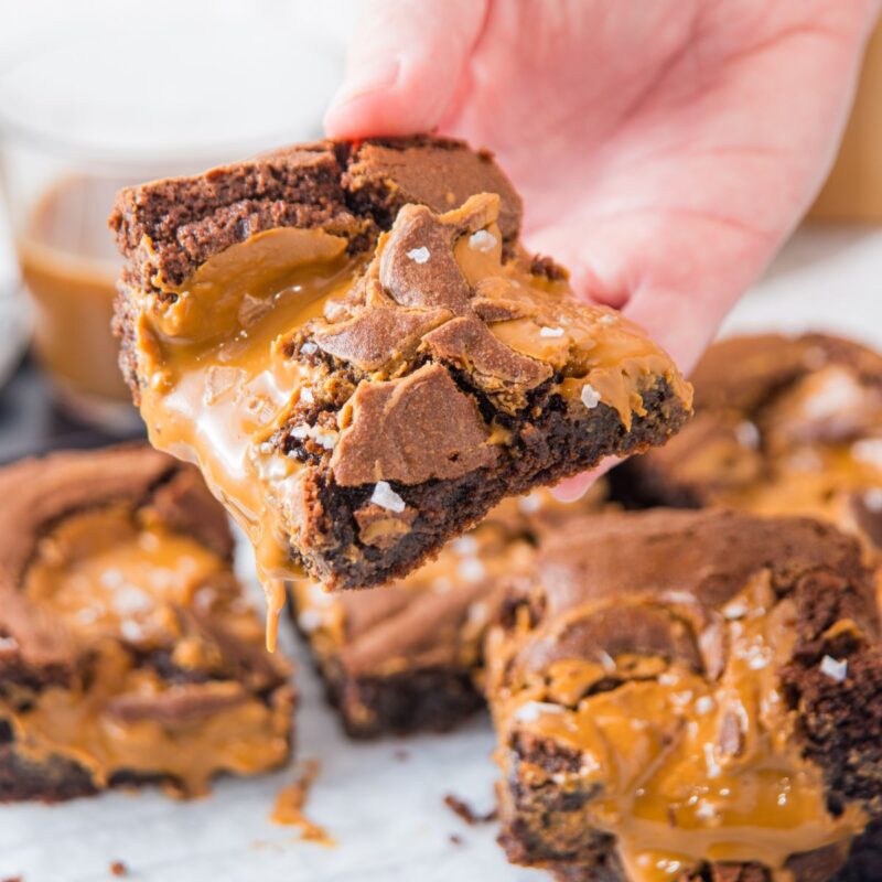 Biscoff Brownies by A Sweet Thyme Gwen Wolken FoodSocial