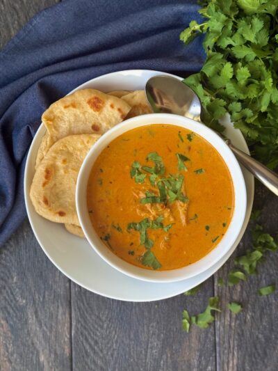 Make Ahead Slow Cooker Butter Chicken Soup